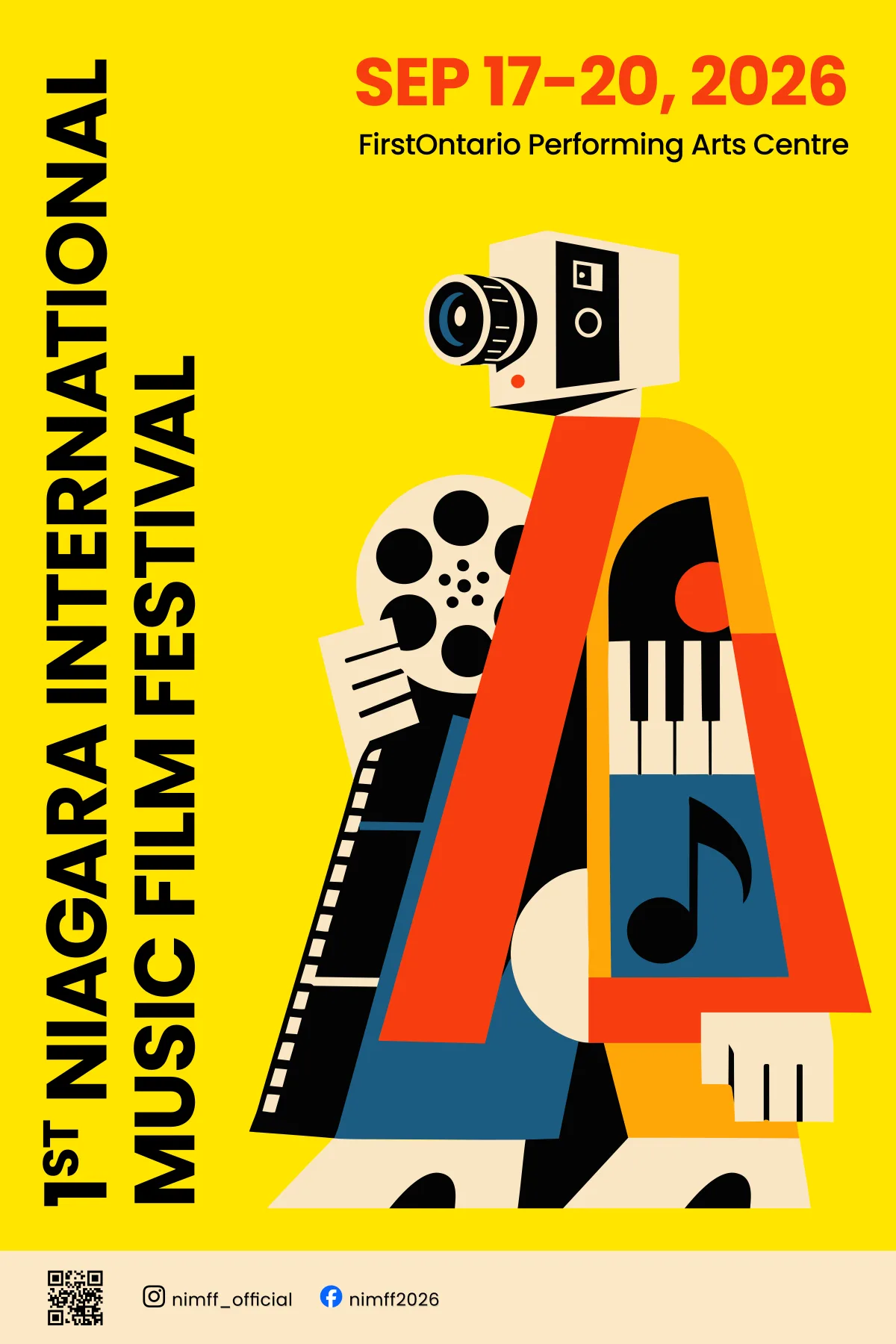 1st Niagara International Music Film Festival — Sep 17–20, 2026, FirstOntario Performing Arts Centre